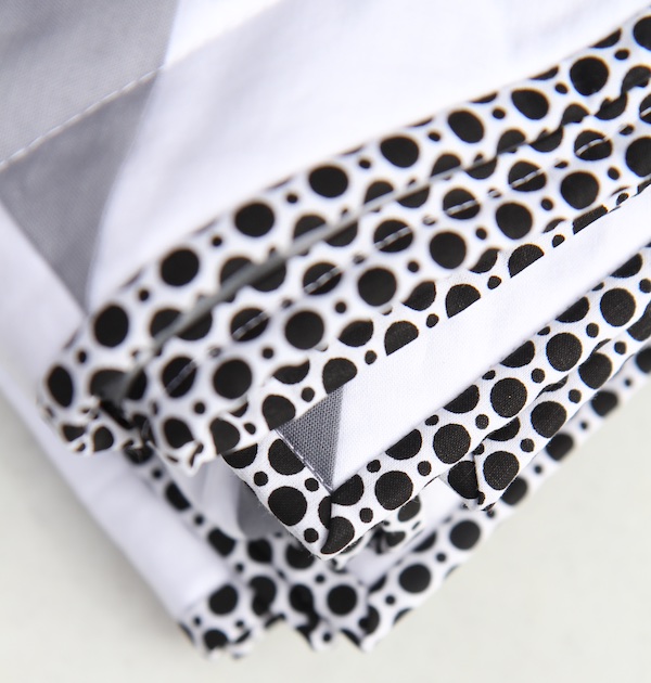 grey goose binding closeup