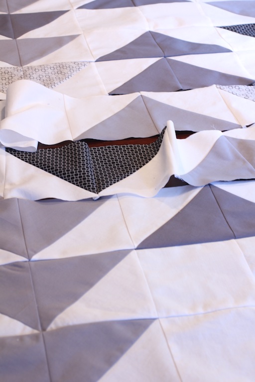 Grey Goose Quilt Panel