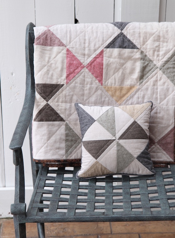 essex quilt and pillow