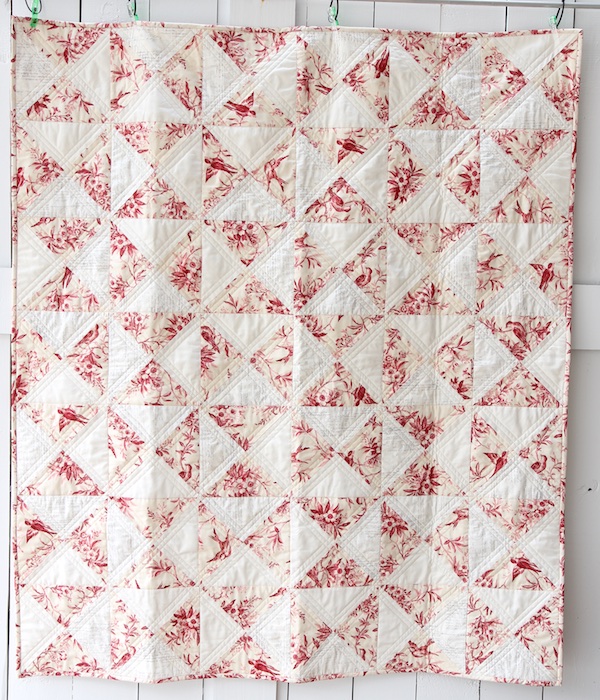 English China Quilt Front