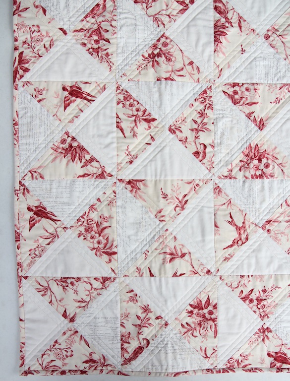 English China Quilt Overhead