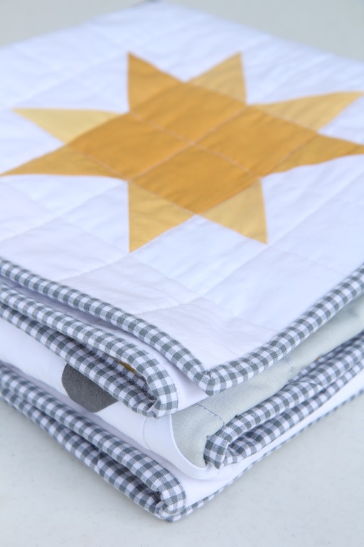 Ombre Sunshine Quilt Corners