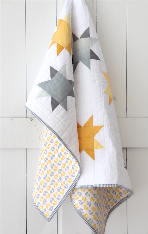 Ombre Sunshine Quilt Hanging