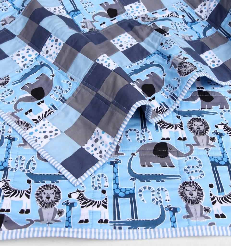 Deluxe Big Kid Quilt - Safari Social main image 1