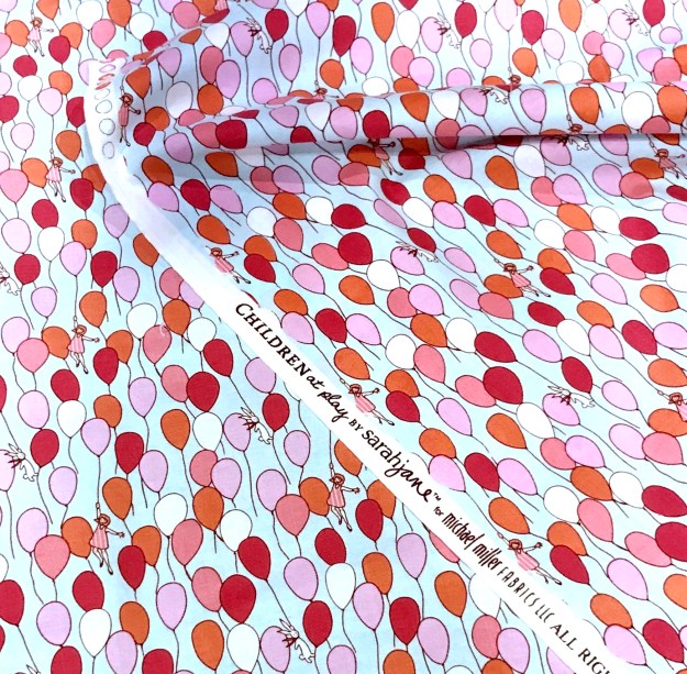 Children at Play Fabric