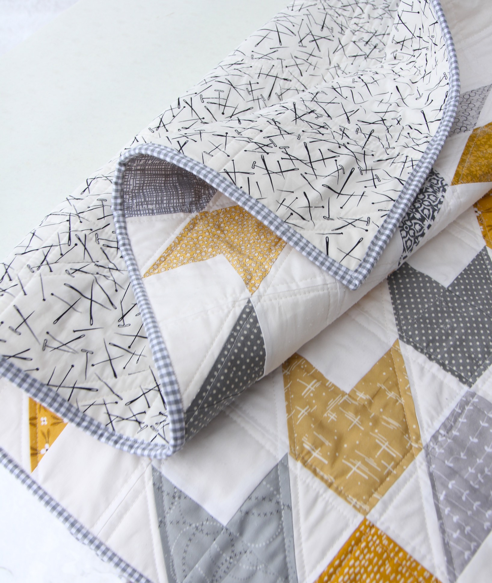 Arrow Quilt Back:Front