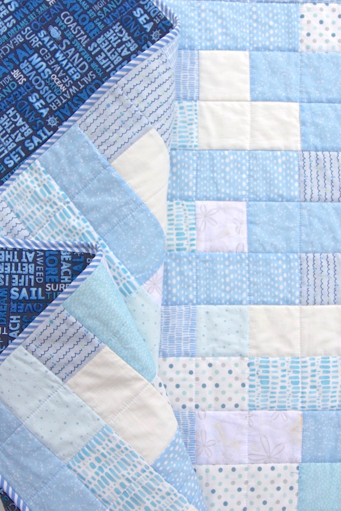 Shifting Strips Beach Quilt | Beech Tree Lane Handmade