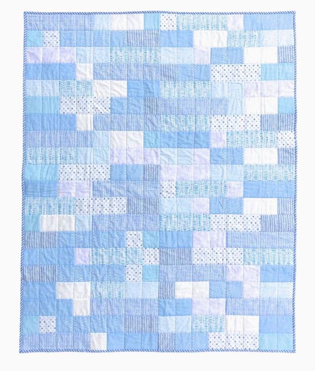 Shifting Strips Beach Quilt by Beech Tree Lane Handmade
