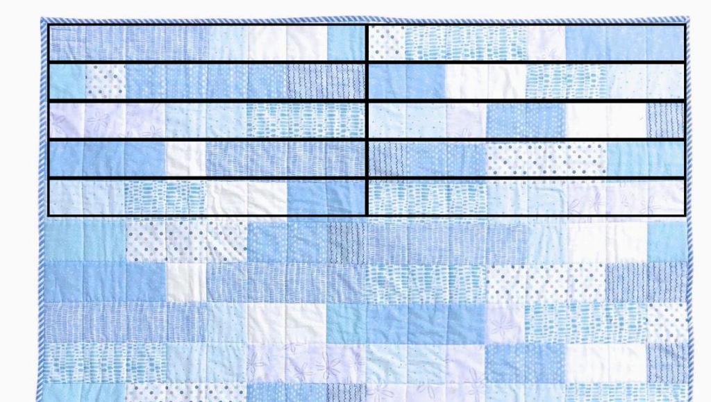 Shifting Strips Beach Quilt | Beech Tree Lane Handmade