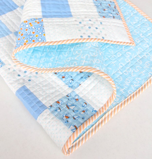 Storybook Vacation Quilt Folds