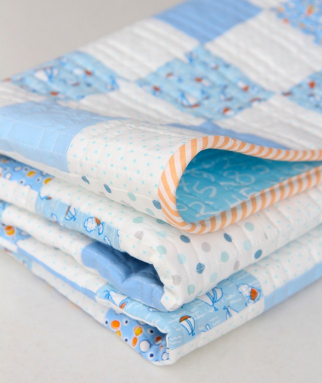 Storybook Vacation Quilt stacked