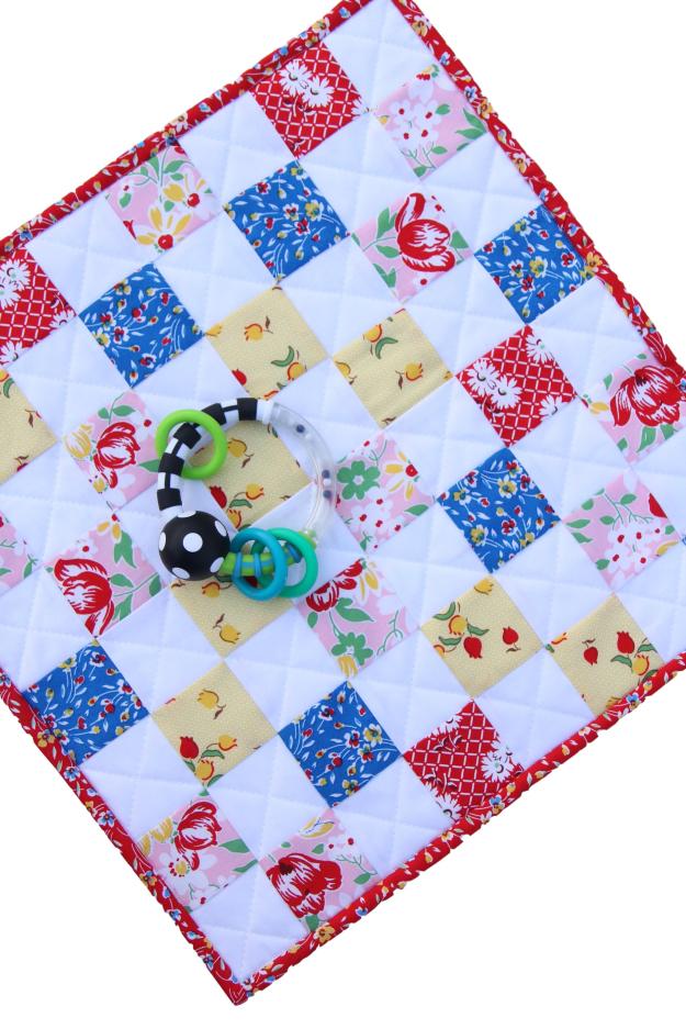 Sugar Sack Blankie With Toy